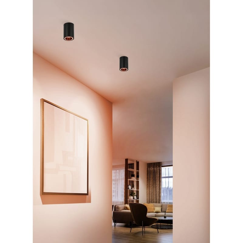 Spotlight Carosso - Svart, Vit - Belysning & el - Ljuskällor & glödlampor - Spotlight & downlight