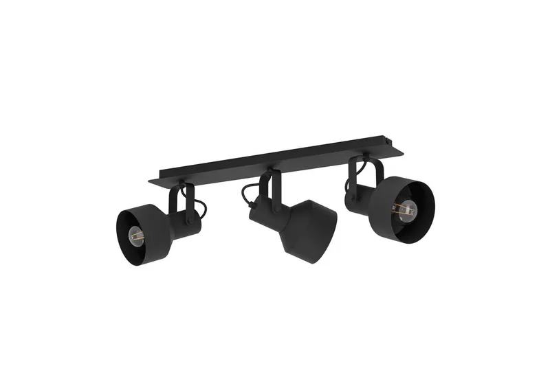 Spotlight Eglo Casibare med 3 Lampor, Svart