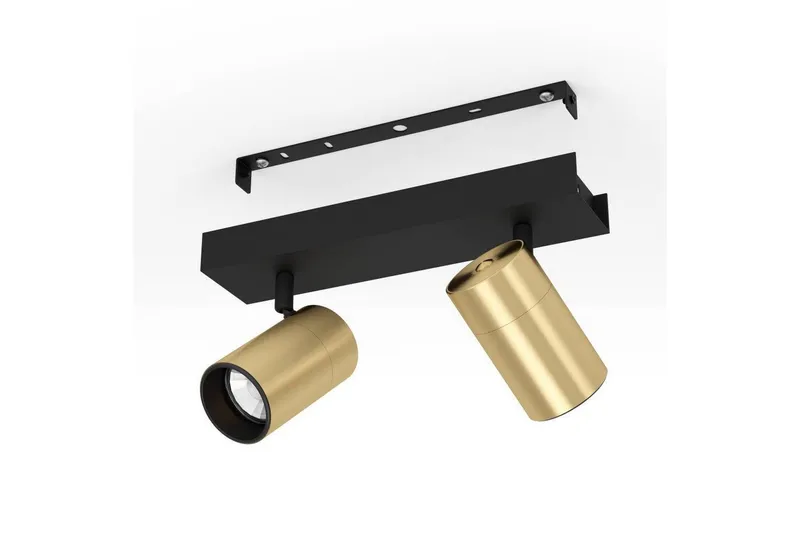 Spotlight Eglo Cumaribo Svart/Mässing 2 Lampor - 2 Lampor - Belysning & el - Ljuskällor & glödlampor - Spotlight & downlight