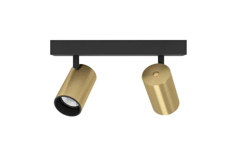Spotlight Eglo Cumaribo Svart/Mässing 2 Lampor - 2 Lampor - Belysning & el - Ljuskällor & glödlampor - Spotlight & downlight