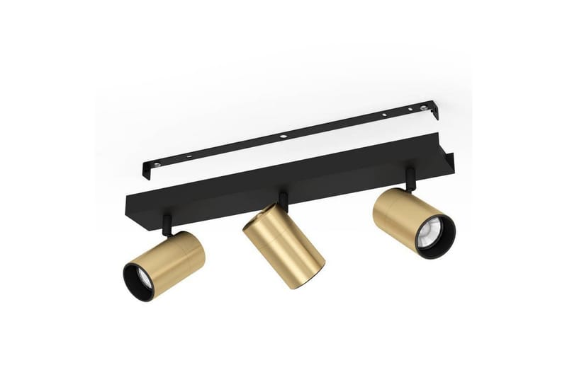 Spotlight Eglo Cumaribo Svart/Mässing 3 Lampor - 3 Lampor - Belysning & el - Ljuskällor & glödlampor - Spotlight & downlight