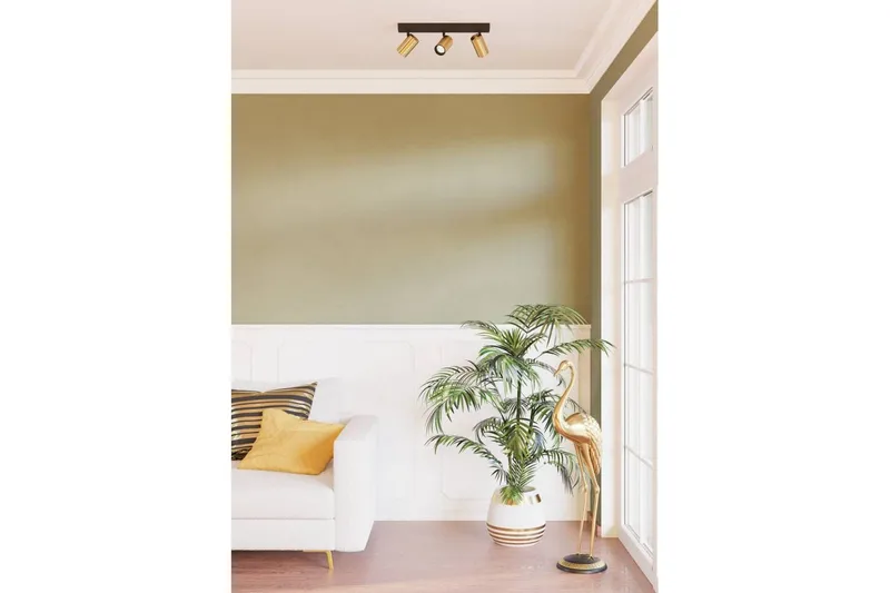 Spotlight Eglo Cumaribo Svart/Mässing 3 Lampor - 3 Lampor - Belysning & el - Ljuskällor & glödlampor - Spotlight & downlight