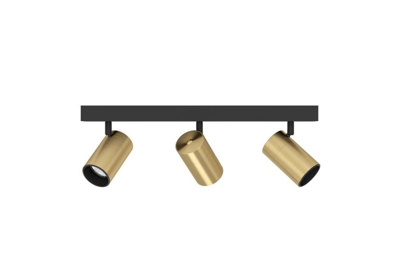 Spotlight Eglo Cumaribo Svart/Mässing 3 Lampor - 3 Lampor - Belysning & el - Ljuskällor & glödlampor - Spotlight & downlight