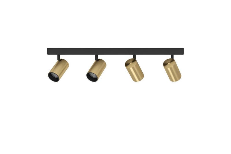 Spotlight Eglo Cumaribo Svart/Mässing 4 Lampor - 4 Lampor - Belysning & el - Ljuskällor & glödlampor - Spotlight & downlight