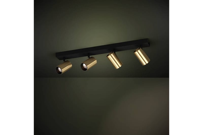 Spotlight Eglo Cumaribo Svart/Mässing 4 Lampor - 4 Lampor - Belysning & el - Ljuskällor & glödlampor - Spotlight & downlight