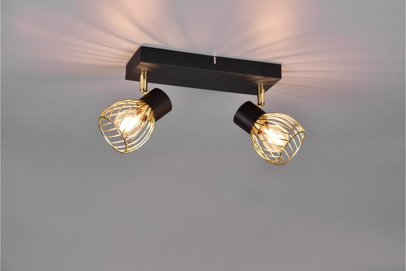 Ardon Spotlight 2L E14 mattsvart/ polerad mässing - Mässing - Belysning & el - Ljuskällor & glödlampor - Spotlight & downlight