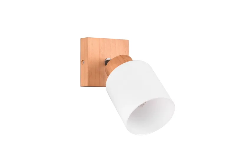Assam spot 1L E14 trä/ vit - Vit - Belysning & el - Ljuskällor & glödlampor - Spotlight & downlight