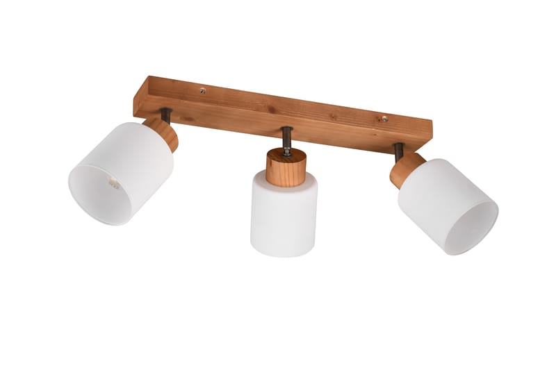 Assam spot 3L E14 trä/ vit - Vit - Belysning & el - Ljuskällor & glödlampor - Spotlight & downlight