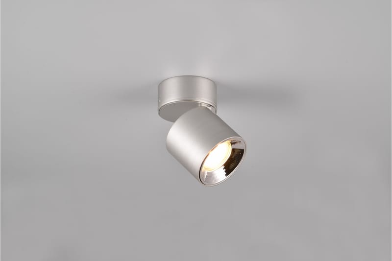 Guayana Spotlight 1L GU10 borstad aluminium - Aluminium - Belysning & el - Ljuskällor & glödlampor - Spotlight & downlight