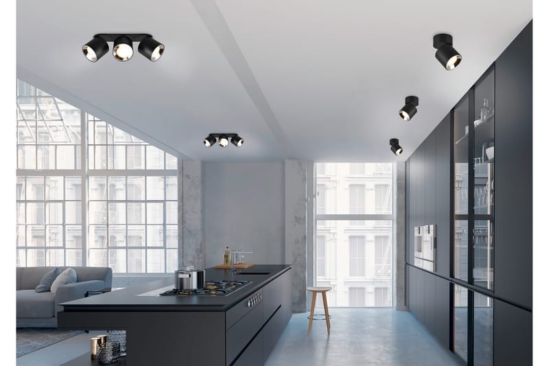 Guayana Spotlight 1L GU10 mattsvart - Matt svart - Belysning & el - Ljuskällor & glödlampor - Spotlight & downlight