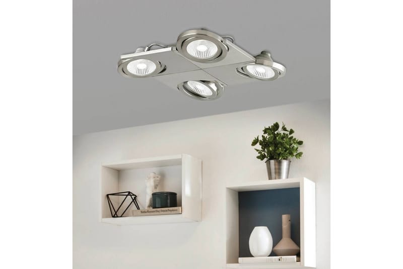 LED-spotlight Eglo Brea Matt Nickel - Matt Nickel - Belysning & el - Ljuskällor & glödlampor - Spotlight & downlight - Spotlight skena