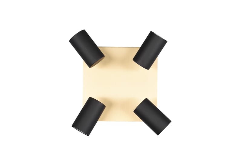 Marley spot 4L GU10 svart/ guld - Svart/Guld - Belysning & el - Ljuskällor & glödlampor - Spotlight & downlight