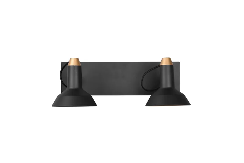 Roxie Spotlight 2-dels E14 Mattsvart/Guld - Matt svart/Guld - Belysning & el - Ljuskällor & glödlampor - Spotlight & downlight