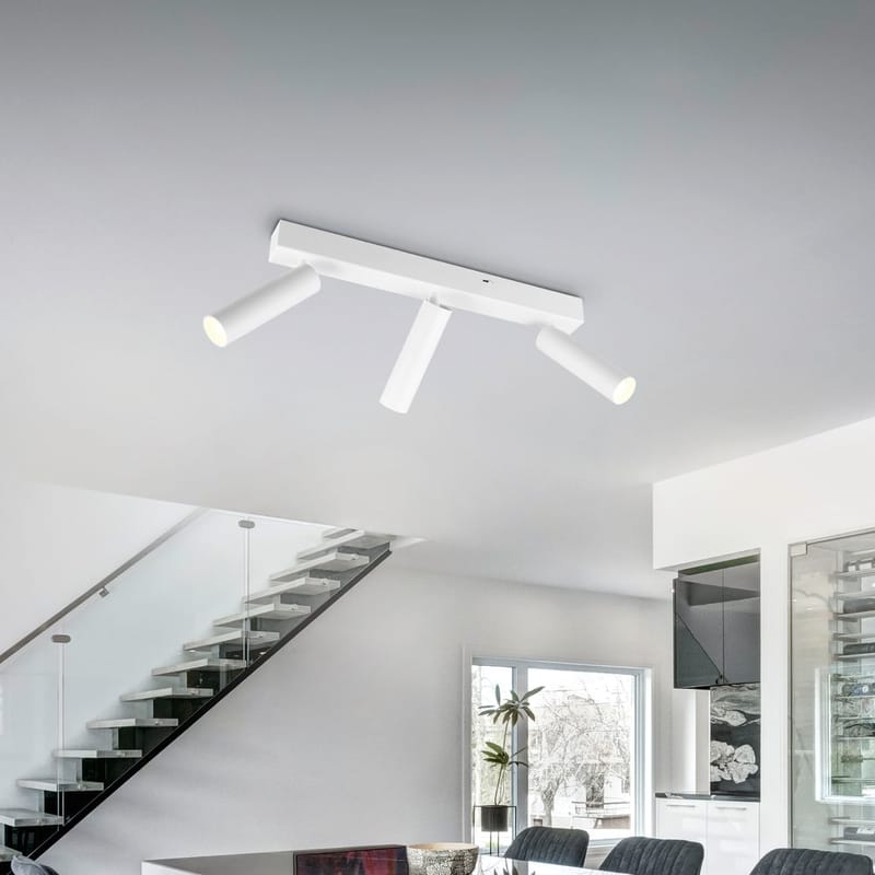 Spot Ambala - 3 lampor, Mattvit - Belysning & el - Ljuskällor & glödlampor - Spotlight & downlight - Spotlight skena