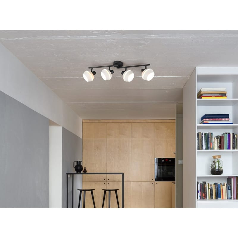 Spot Isla - 4 lampor - Belysning & el - Ljuskällor & glödlampor - Spotlight & downlight - Spotlight skena