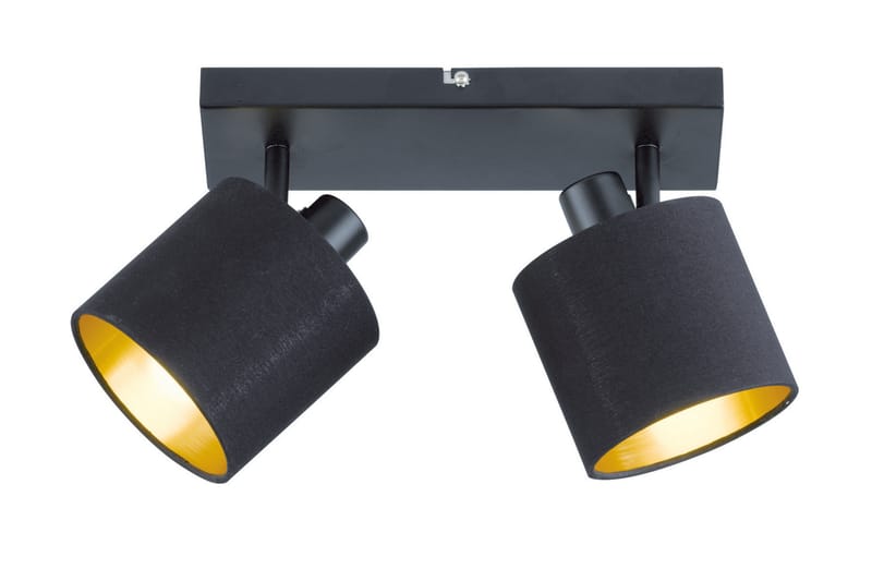 Tommy Spotlight 2L  E14 mattsvart/ guld - Matt svart/Guld - Belysning & el - Ljuskällor & glödlampor - Spotlight & downlight - Takspotlight