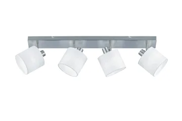 Tommy Spotlight 4L  E14 borstad stål/ vit - Borstad stål/Vit - Belysning & el - Ljuskällor & glödlampor - Spotlight & downlight
