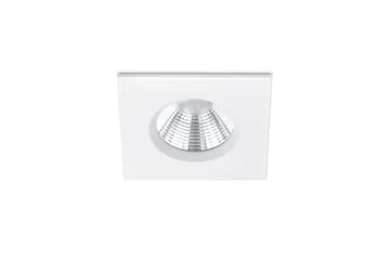 Zagros LED infälld Spotlight IP65 mattvit fyrkant - Vit - Belysning & el - Ljuskällor & glödlampor - LED-belysning - LED-spotlight
