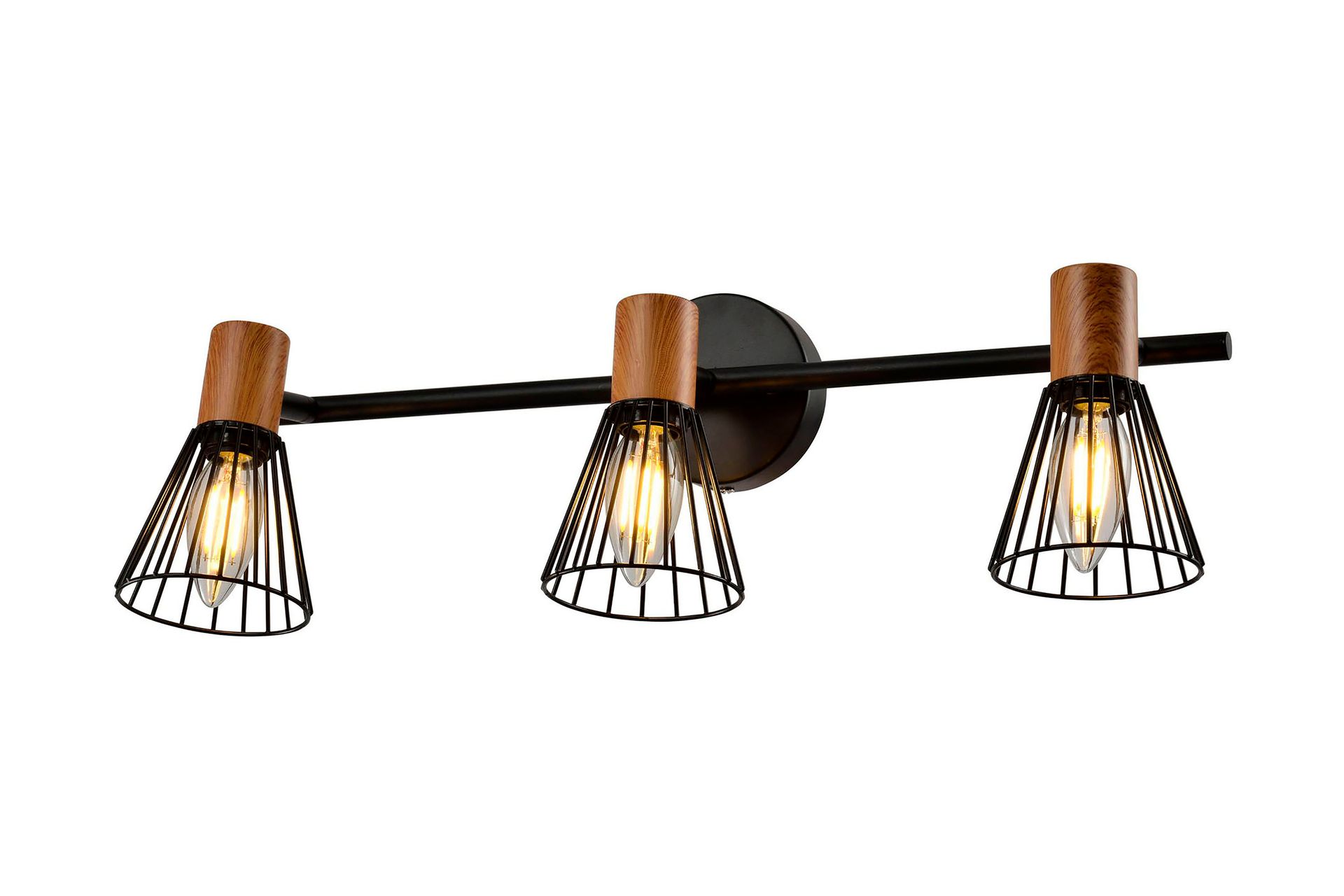 Atticus Spotlight Dimbar LED Stor - Svart