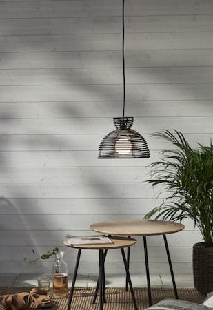 Runde Lampskärm 26 cm - svart - Belysning & el - Belysningstillbehör