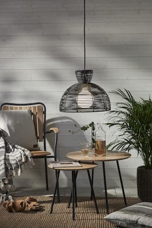 Runde Lampskärm 37.5 cm - svart - Belysning & el - Belysningstillbehör