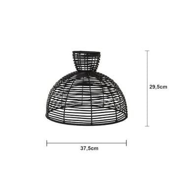 Runde Lampskärm 37.5 cm - svart - Belysning & el - Belysningstillbehör