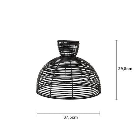Runde Lampskärm 37.5 cm - svart - Belysning & el - Belysningstillbehör