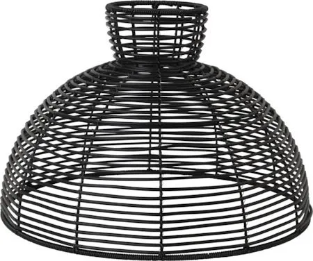 Runde Lampskärm 47 cm, svart