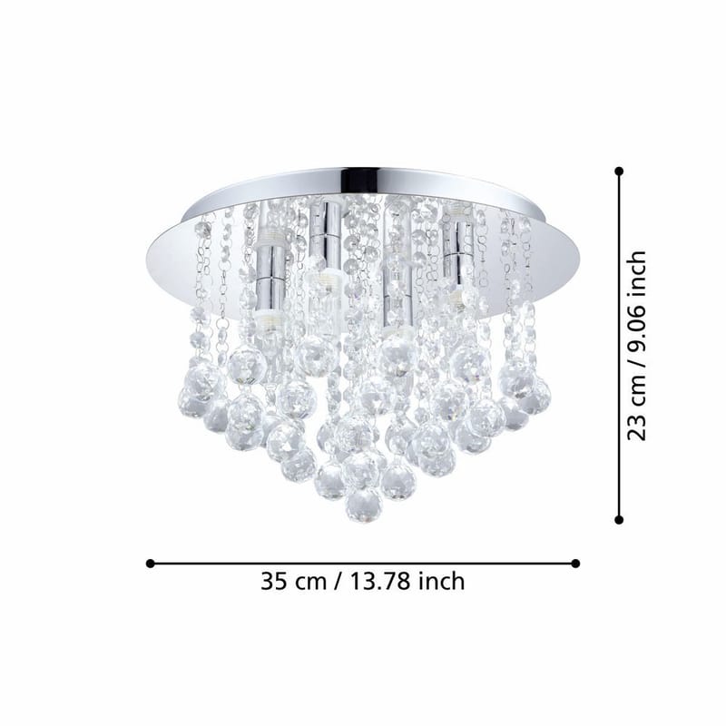 Taklampa Almonte - 350 mm - Belysning & el - Inomhusbelysning & lampor - Taklampa & takbelysning - Plafond