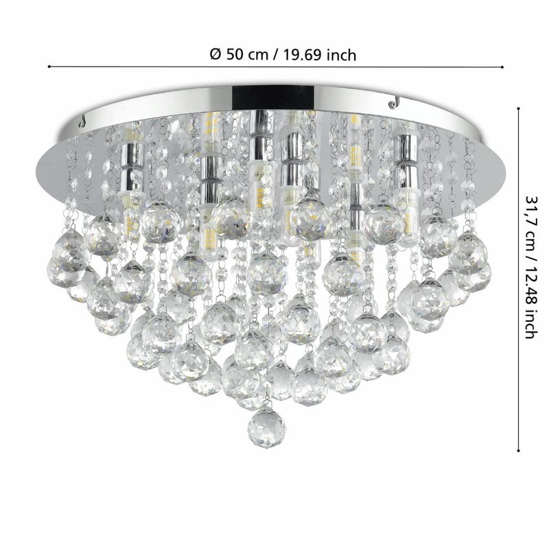 Taklampa Almonte - 500 mm - Belysning & el - Inomhusbelysning & lampor - Taklampa & takbelysning - Plafond