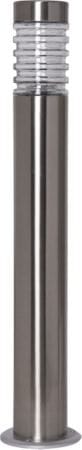 Bologna Solcellspollare 80 cm - silver/klart glas - Belysning & el - Utomhusbelysning