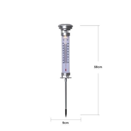 Celsius Solcellsdekoration 57,5 cm - silver - Belysning & el - Utomhusbelysning - Solcellslampa & solcellsbelysning
