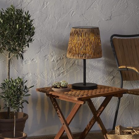 Cesta Solcellslampa 48 cm - brun-svart - Belysning & el - Utomhusbelysning - Solcellslampa & solcellsbelysning