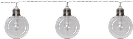 Chania Solcellsslinga 245 cm - transparent - Belysning & el - Utomhusbelysning - Solcellslampa & solcellsbelysning