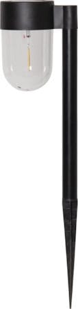Cupola 2 pack Solcellspollare 30 cm - svart - Belysning & el - Utomhusbelysning