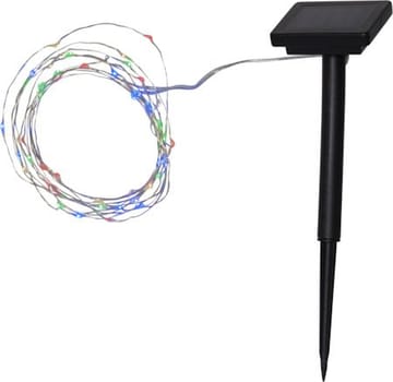 Dew Drop Solcellsslinga 500 cm - silver - Belysning & el - Utomhusbelysning - Solcellslampa & solcellsbelysning