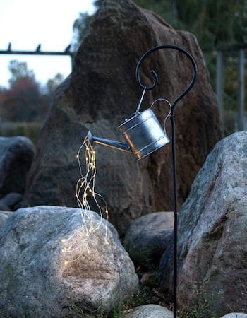Dew Drop Water can Solcellsdekoration 80 cm - zink - Belysning & el - Utomhusbelysning - Solcellslampa & solcellsbelysning
