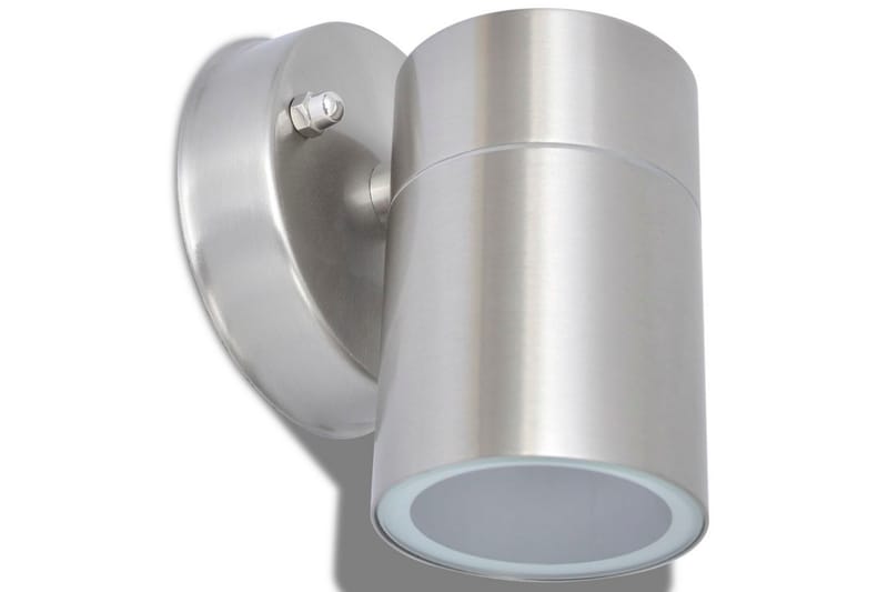 Utomhusvägglampa 2 st rostfritt stål nedåt - be Basic - Belysning & el - Utomhusbelysning - Fasadbelysning & vägglykta