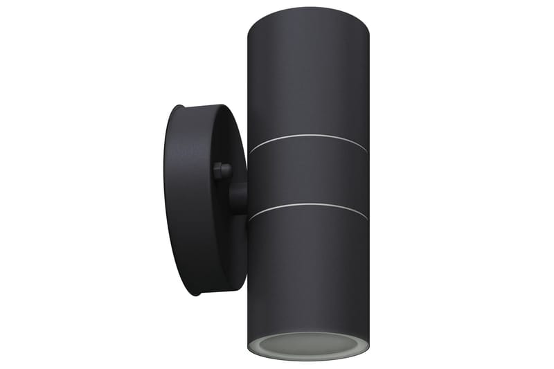 Utomhusvägglampa LED 2 st rostfritt stål uppåt/nedåt - be Basic - Belysning & el - Utomhusbelysning - Fasadbelysning & vägglykta