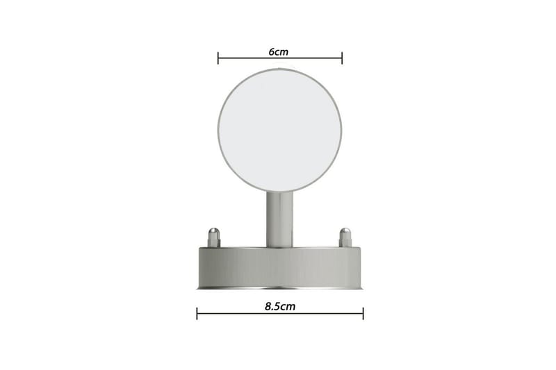 Utomhusvägglampa med sensor rostfritt stål - Silver - Belysning & el - Utomhusbelysning - Fasadbelysning & vägglykta