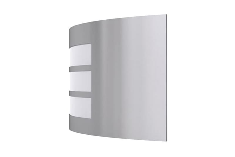Utomhusvägglampa rostfritt stål - Silver - Belysning & el - Utomhusbelysning - Fasadbelysning & vägglykta