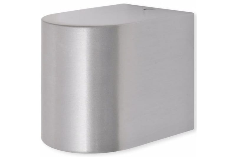 Utomhusvägglampor 2 st - Silver - Belysning & el - Utomhusbelysning - Fasadbelysning & vägglykta