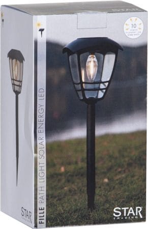Felix Solcellspollare 45 cm - svart - Belysning & el - Utomhusbelysning