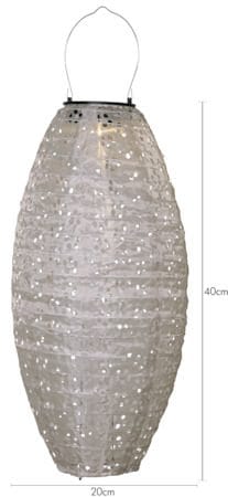 Festa Solcellsdekoration 40 cm - beige - Belysning & el - Utomhusbelysning - Solcellslampa & solcellsbelysning