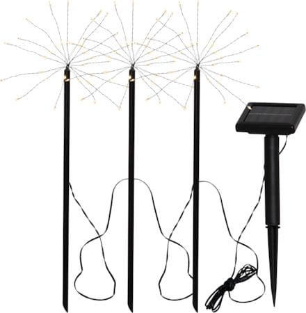 Firework Solar Solcellsdekoration 100 cm - svart - Belysning & el - Utomhusbelysning - Solcellslampa & solcellsbelysning