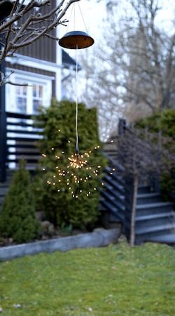 Firework Solar Solcellsdekoration 26 cm - svart - Belysning & el - Utomhusbelysning - Solcellslampa & solcellsbelysning