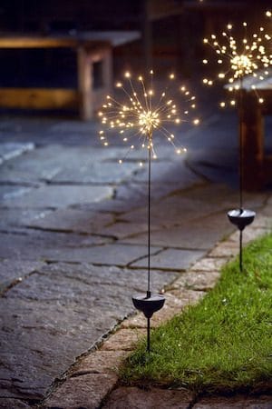 Firework Solar Solcellsdekoration 26 cm - svart - Belysning & el - Utomhusbelysning - Solcellslampa & solcellsbelysning