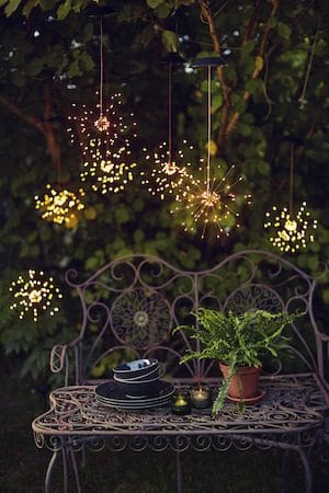 Firework Solar Solcellsdekoration 26 cm - svart - Belysning & el - Utomhusbelysning - Solcellslampa & solcellsbelysning