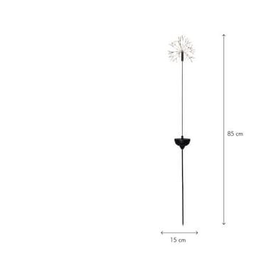 Firework Solar Solcellsdekoration 85 cm - svart - Belysning & el - Utomhusbelysning - Solcellslampa & solcellsbelysning