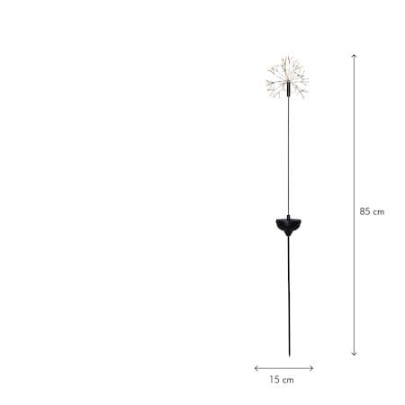 Firework Solar Solcellsdekoration 85 cm - svart - Belysning & el - Utomhusbelysning - Solcellslampa & solcellsbelysning